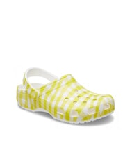 CROCS CLASSIC GINGHAM pantoufles sabot imprim&eacute;es pour femmes h&eacute;m&eacute;rocalle - Chaussures Femme - 2