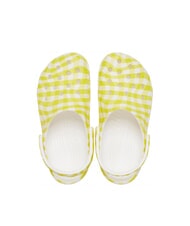 CROCS CLASSIC GINGHAM pantoufles sabot imprim&eacute;es pour femmes h&eacute;m&eacute;rocalle - Chaussures Femme - 3