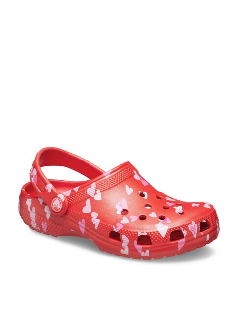 CLASSIC VDAY KIDS Sabots pour filles rouge cerise - Chaussures de b&eacute;b&eacute;