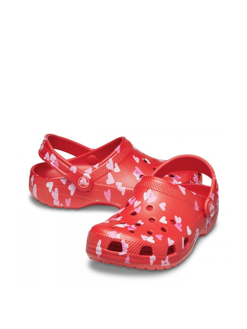 CLASSIC VDAY KIDS Sabots pour filles rouge cerise - Chaussures de b&eacute;b&eacute;