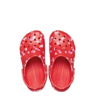 CROCS CLASSIC VDAY KIDS Sabots pour filles rouge cerise - Chaussures de b&eacute;b&eacute; - 3