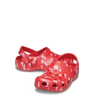 CROCS CLASSIC VDAY Sabots pour femmes rouge cerise - Chaussures unisexe - 6