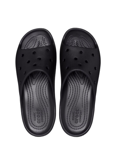 CLASSIC PLATFORM Pantoufles &agrave; plateforme pour femmes noir - Chaussures Femme