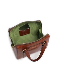 THE BRIDGE LAURA Sacoche en cuir avec bandouli&egrave;re MARRON - Sacs pour Femme - 4