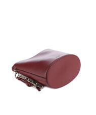 FURLA ROXIE Sac seau bandouli&egrave;re en cuir Ares CERISE d - Sacs pour Femme - 6