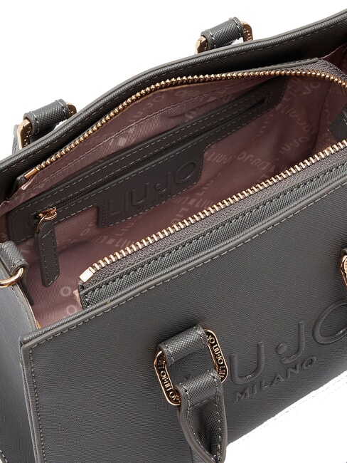 HALONA Mini sac &agrave; main avec bandouli&egrave;re anthracite - Sacs pour Femme