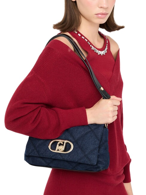 LAPUFFY Sac bandouli&egrave;re / sac port&eacute; travers robe bleue - Sacs pour Femme