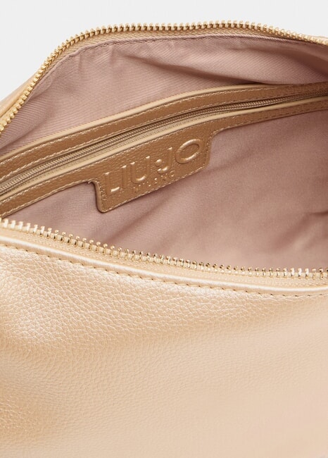 KALISKA Sac hobo avec bandouli&egrave;re Or clair - Sacs pour Femme