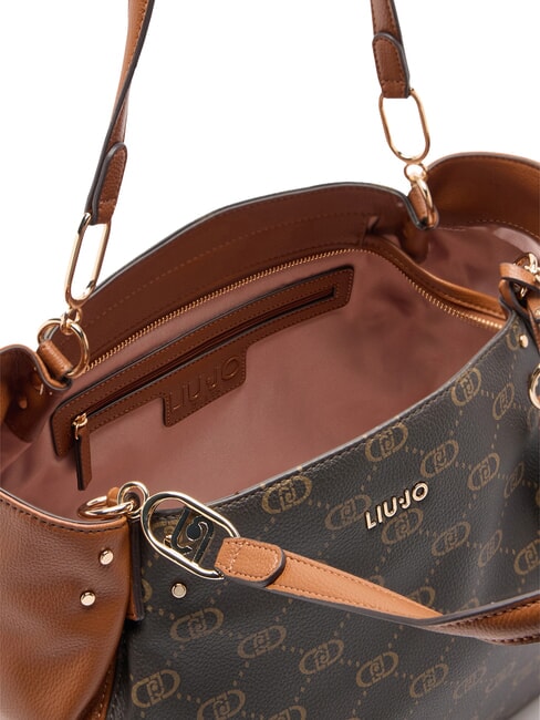 CIRRY Grand sac fourre-tout avec pompon pain d'&eacute;pices - Sacs pour Femme