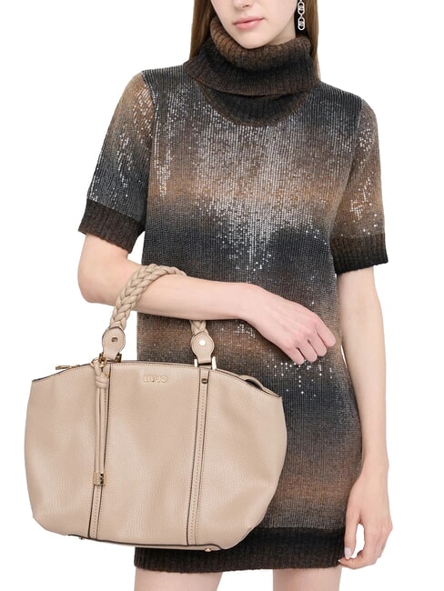 FLUIDA Sac &agrave; main avec bandouli&egrave;re NEUTRE - Sacs pour Femme