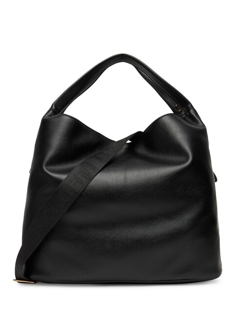KALISKA Sac bandouli&egrave;re Hobo, avec bandouli&egrave;re NOIR - Sacs pour Femme