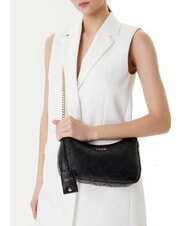 LIUJO EVRIM sac bandouli&egrave;re NOIR - Sacs pour Femme - 5