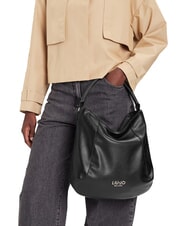 LIUJO EVRIM Sac hobo bandouli&egrave;re NOIR - Sacs pour Femme - 5