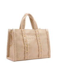 LIUJO ANIMALIER Grand sac de courses Naturel - Sacs pour Femme - 3