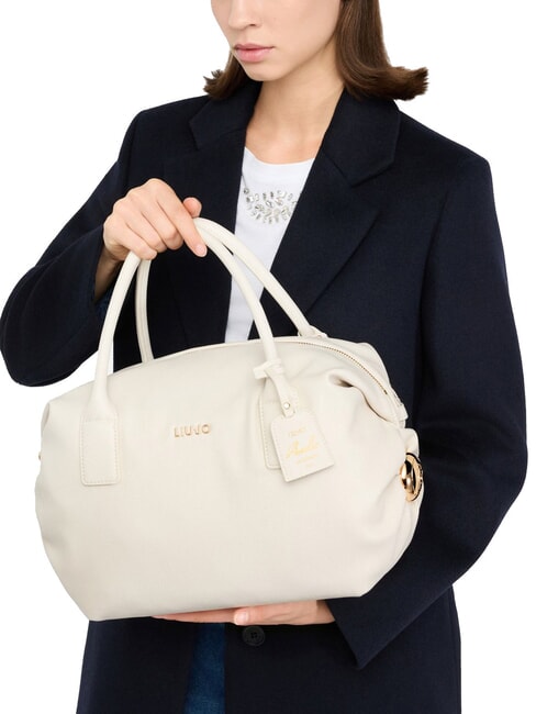 AMELIE Grand sac de coffre avec charme marbre - Sacs pour Femme