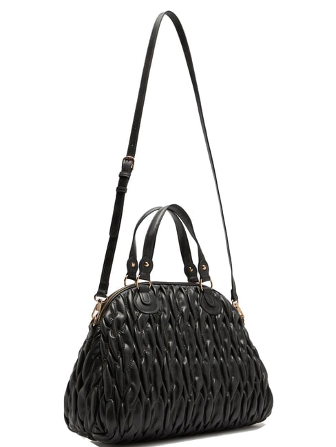 AJDE Sac &agrave; main avec bandouli&egrave;re NOIR - Sacs pour Femme