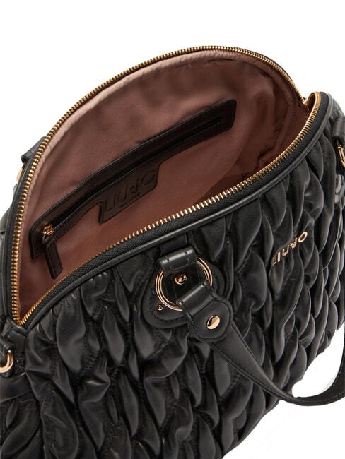 AJDE Sac &agrave; main avec bandouli&egrave;re NOIR - Sacs pour Femme