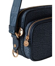 BORBONESE CAMERA CASE SMALL ECO LINE  Sac d'&eacute;paule lapis bleu - Sacs pour Femme - 3