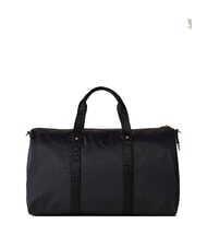 BORBONESE ECO LINE  Sac moyen avec bandouli&egrave;re noir fonc&eacute; - Sacs de voyage - 4