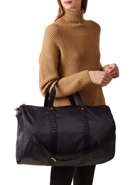 ECO LINE  Sac moyen avec bandouli&egrave;re noir fonc&eacute; - Sacs de voyage