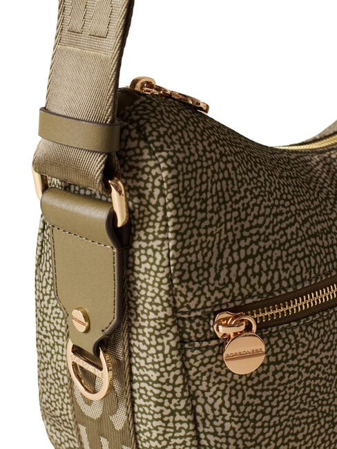BORBONAIS Sac Hobo LUNA, petit olive - Sacs pour Femme