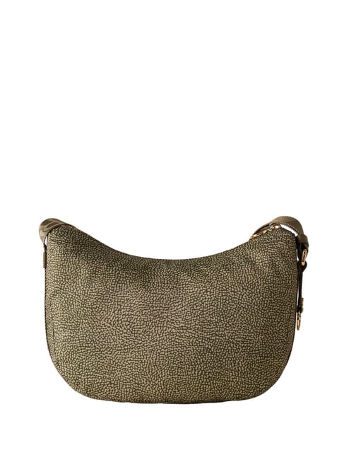 BORBONAIS Sac Hobo LUNA, petit olive - Sacs pour Femme