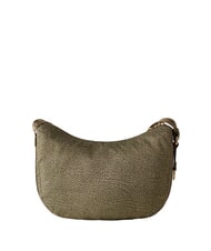 BORBONESE BORBONAIS Sac Hobo LUNA, petit olive - Sacs pour Femme - 4