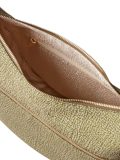 BORBONAIS Sac Hobo LUNA, petit olive - Sacs pour Femme