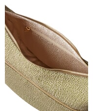 BORBONESE BORBONAIS Sac Hobo LUNA, petit olive - Sacs pour Femme - 5