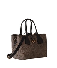 BORBONESE VIS-A-VIS Sac &agrave; main avec bandouli&egrave;re OP / NATUREL / NOIR - Sacs pour Femme - 2