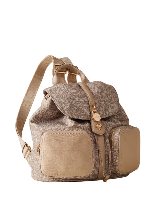 POCHE Sac &agrave; dos avec poches sable - Sacs pour Femme