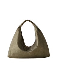 BORBONESE PLIE sac hobo moyen olive - Sacs pour Femme - 4