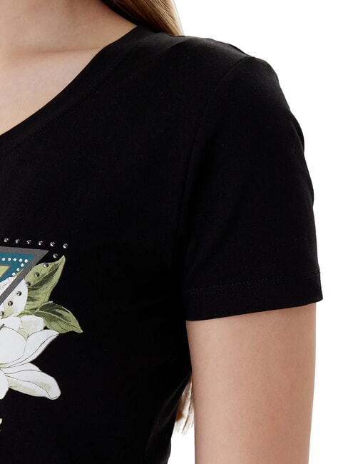 CAMELIA TRIANGLE T-shirt &agrave; manches courtes avec imprim&eacute; et applications jetbla - T-shirt