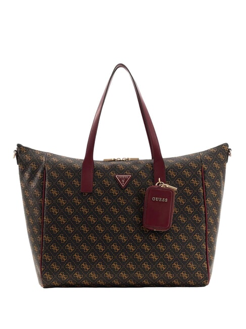 LATONA Sac week-end avec bandouli&egrave;re marron - Sacs pour Femme