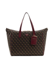 GUESS LATONA Sac week-end avec bandouli&egrave;re marron - Sacs pour Femme - 2