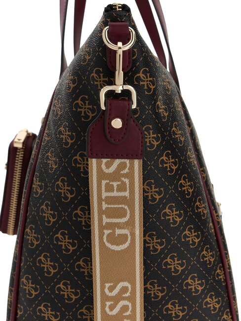 LATONA Sac week-end avec bandouli&egrave;re marron - Sacs pour Femme