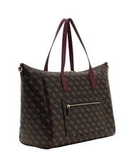 GUESS LATONA Sac week-end avec bandouli&egrave;re marron - Sacs pour Femme - 4