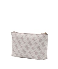 GUESS LAUREL 2 Pochette avec manchette logo taupe fonc&eacute; - Sacs pour Femme - 2