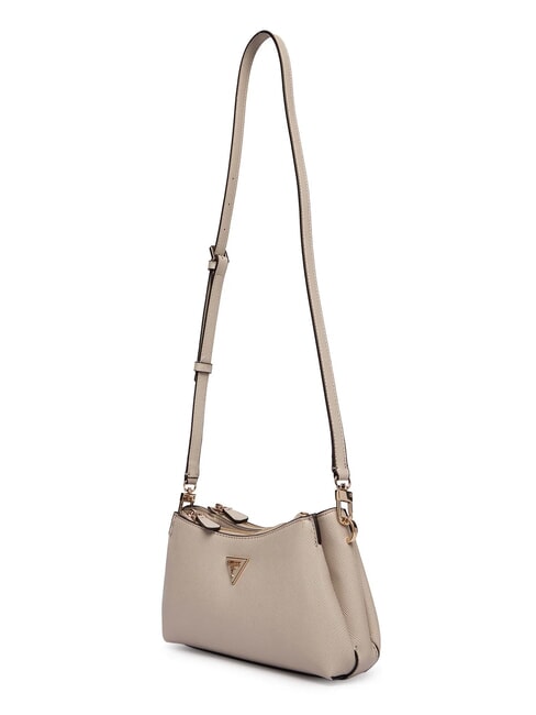 NOELLE 2 Sac bandouli&egrave;re avec bandouli&egrave;re taupe - Sacs pour Femme