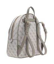 GUESS MANHATTAN 2 Sac &agrave; dos logo taupe fonc&eacute; - Sacs pour Femme - 3