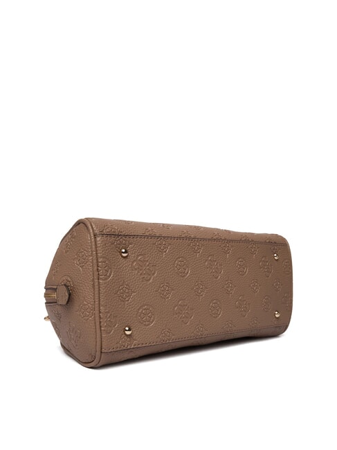 CRESIDIA 2 Sac bandouli&egrave;re avec bandouli&egrave;re logo taupe fonc&eacute; - Sacs pour Femme