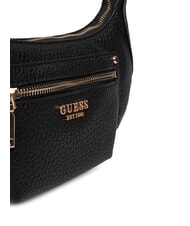 GUESS MARSHA Sac bandouli&egrave;re avec poche NOIR - Sacs pour Femme - 3