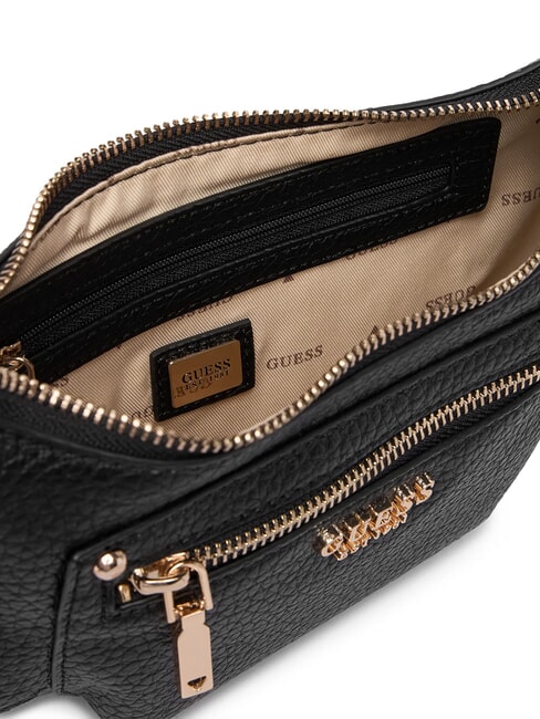 MARSHA Sac bandouli&egrave;re avec poche NOIR - Sacs pour Femme