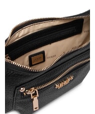 GUESS MARSHA Sac bandouli&egrave;re avec poche NOIR - Sacs pour Femme - 5