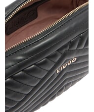 LIUJO LOGO Mini sac bandouli&egrave;re NOIR - Sacs pour Femme - 3
