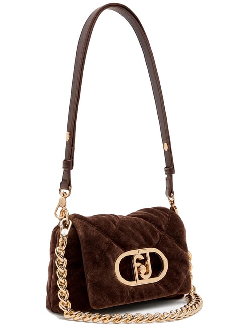 LAPUFFY Mini sac bandouli&egrave;re / sac port&eacute; &eacute;paule lumi&egrave;re brune - Sacs pour Femme