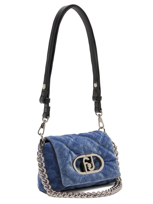 LAPUFFY Mini sac bandouli&egrave;re / sac port&eacute; &eacute;paule denim l&eacute;ger - Sacs pour Femme