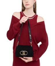 LIUJO LAPUFFY Sac bandouli&egrave;re micro, avec bandouli&egrave;re NOIR - Sacs pour Femme - 4