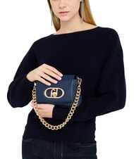 LIUJO LAPUFFY Mini sac bandouli&egrave;re robe bleue - Sacs pour Femme - 5