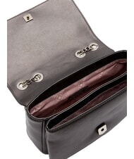 LIUJO CALIWEN Sac bandouli&egrave;re convertible avec cha&icirc;ne anthracite rencontr&eacute;. - Sacs pour Femme - 4